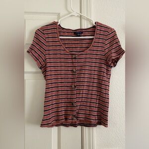 American eagle stripped shirt